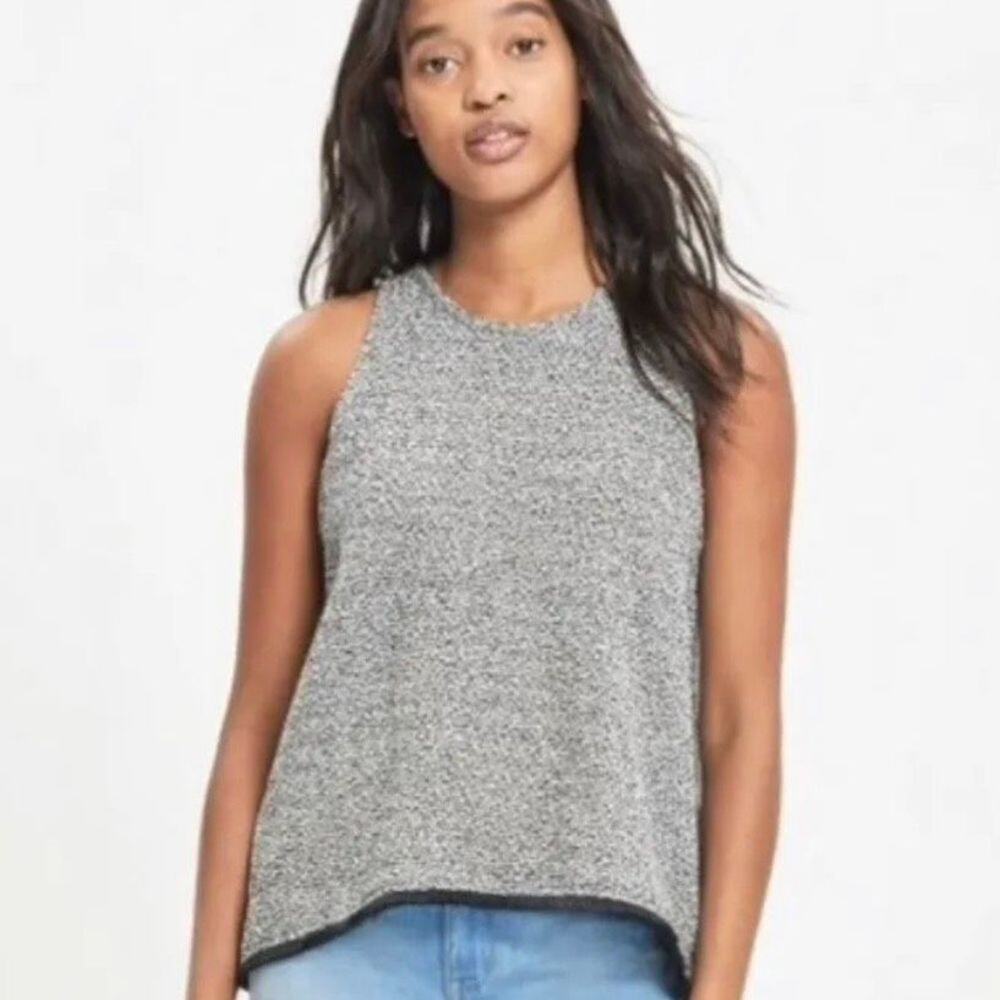 Madewell Sleeveless Swing Fringe Top Women’s Size Small Boho